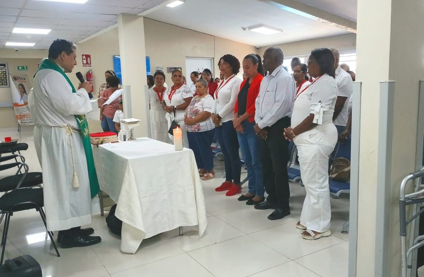Hospital Municipal Pablo Morrobel Jim&eacute;nez celebra Santa Misa por el D&iacute;a de los Enfermos
